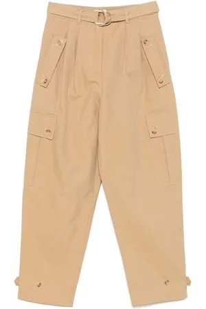 Liu Jo WHITE Trousers Beige