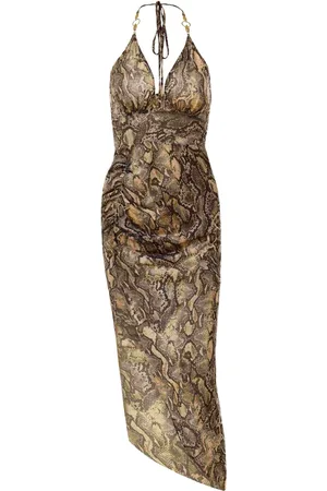 Roberto Cavalli Dresses Brown