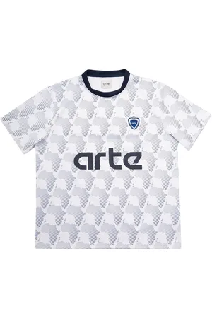 Arte Antwerp T-Shirt Football Jersey Bianca/Blu