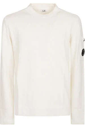 C.P. Company Lens Sweater White