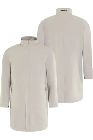 Woolrich Heren Two Layers 2In1 Carcoat Beige