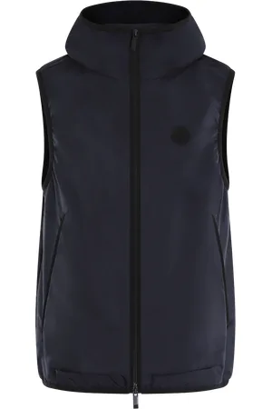 Moncler Heren Moretan Vest Blauw