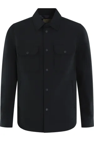 Woolrich Heren Light Ramar Overshirt Blauw