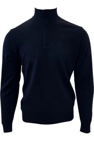 Paul & Shark Zip pullover Navy alcantara