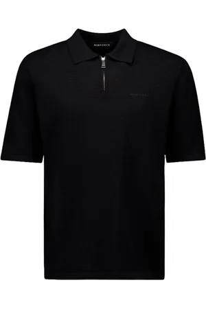 Airforce Knitted Polo Zip