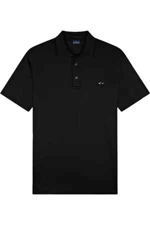 Paul & Shark Polo Zwart Metal Shark