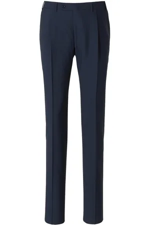 CANALI Wool Pleated Trousers