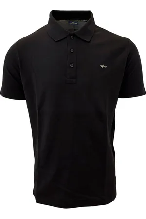 Paul & Shark Polo Zwart Metal Shark