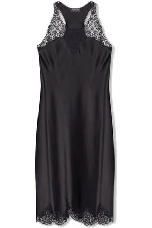 Balenciaga Satin Strappy Midi Dress