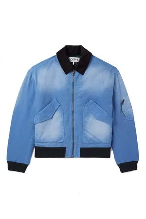Loewe Padded Cotton Bomber Jacket