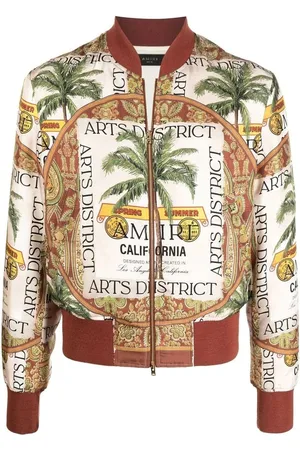 AMIRI Printed Silk Jacket