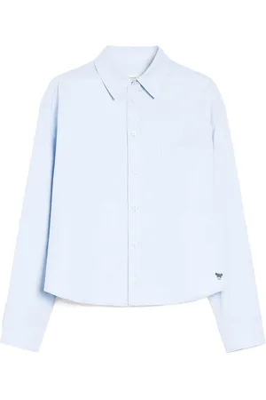 Max Mara Shirts Clear Blue