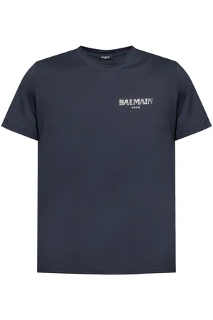 Balmain T-shirts and Polos Blue