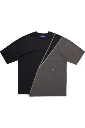 A-cold-wall* T-Shirt Spliced Nera/Grigia