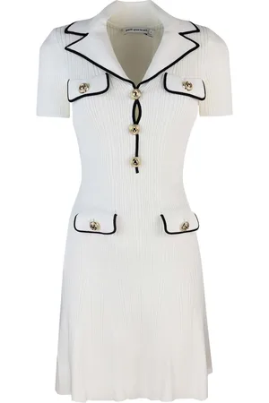 Self-Portrait Dresses White