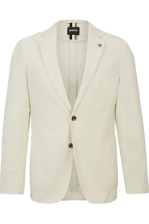 HUGO BOSS Jackets Open White