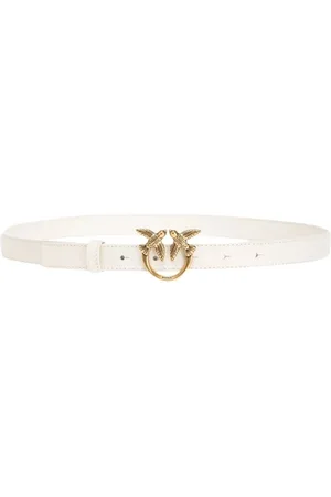 Pinko Belts Bianco Setaantique Gold
