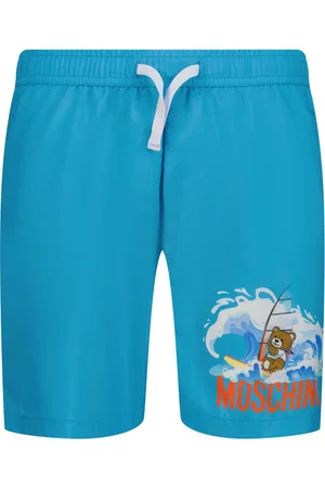 Moschino Kinder Jongens Zwemkleding In Turquoise