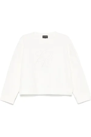 Emporio Armani Sweaters White