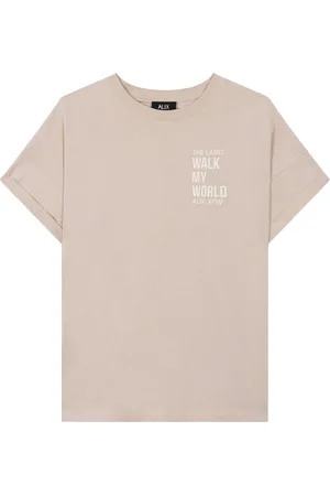 Alix the label The Label Walk My World T-shirt T-shirts Zand 2503819117