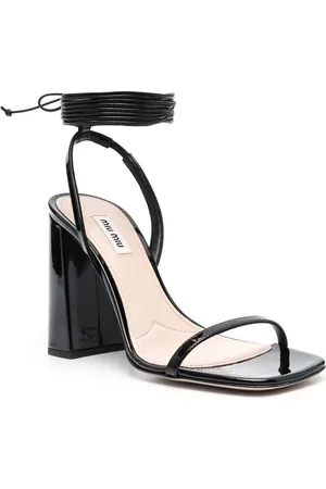 Miu Miu Leather Sandals