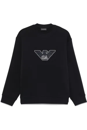Emporio Armani Sweaters Blue