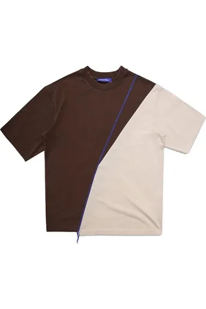 A-cold-wall* T-Shirt Spliced Marrone