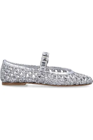 Casadei Ballet Shoes Argento