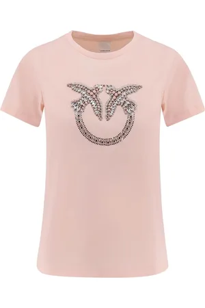 Pinko T-Shirts And Polos Rosacastano Pallido