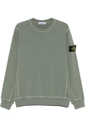 Stone Island Sweaters Green