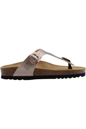 Scholl Teenslipper Taupe