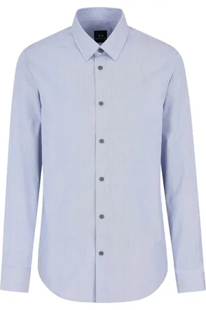 Armani Exchange Shirts Blue