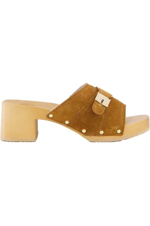Scholl Dames Pescura Sarah Muil Cognac