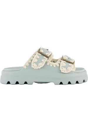 Mou Dames Eva One-Piece Slide Two-Buckle