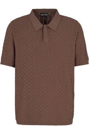 Emporio Armani Sweaters Brown