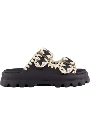 Mou Dames Eva One-Piece Slide Two-Buckle