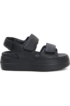 Hogan Sandalo Strappo Pelle Nero