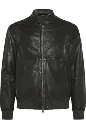 Peuterey Leather Jacket, Biker