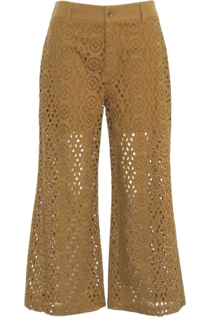 Liu Jo Pants with perforated embroidery