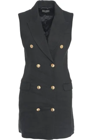 Elisabetta Franchi Linen blend mini dress