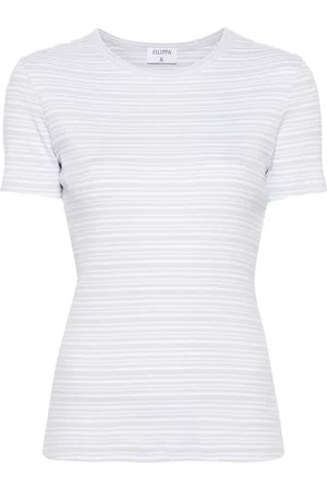 Filippa K T-Shirts And Polos Clear Blue
