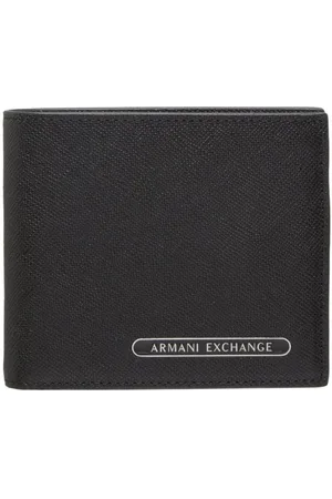 Armani Exchange Wallets Black