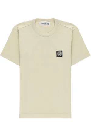 Stone Island T-Shirts And Polos Beige