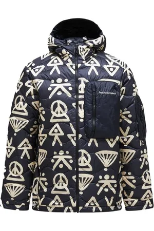 Peak Performance Graphic Helium Utility Hood Isolatiejas Heren Black M