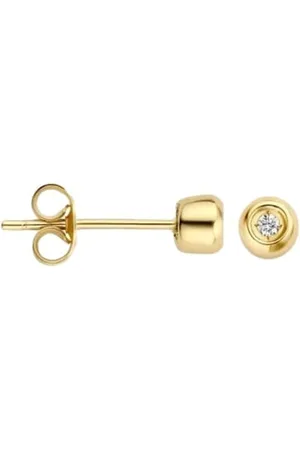 Blush 7613YDI Oorbellen 14 krt geelgoud met diamant