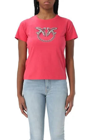 Pinko T-Shirts And Polos Rossopassata Di Pom