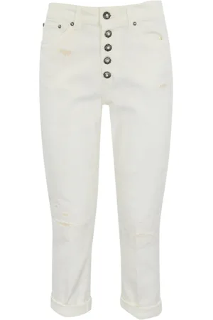 Dondup Trousers White
