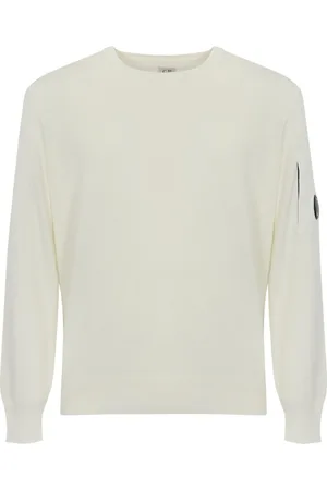 C.P. Company Sweaters Gauze White