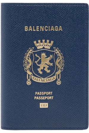 Balenciaga Wallets Blue