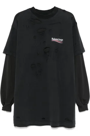 Balenciaga T-Shirts And Polos Black